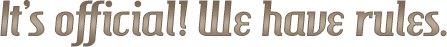 Official Rules