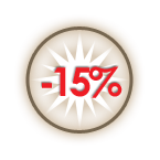 15% off!